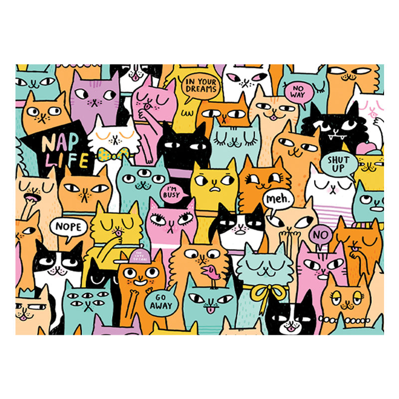 Cattitude Jigsaw Puzzle