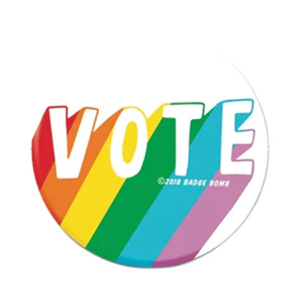 Rainbow Vote Button