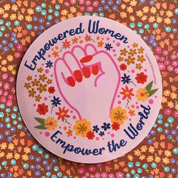 Empowered Women Vinyl Sticker
