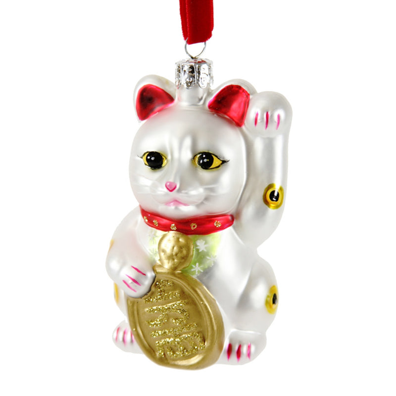 Lucky Cat Ornament