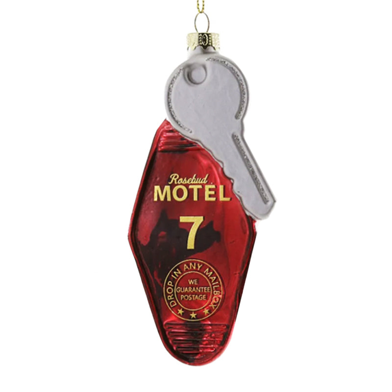 Schitt's Creek Rosebud Motel Key Ornament