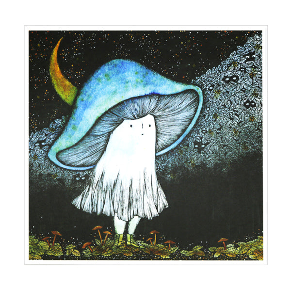 Ghost Shroom Print