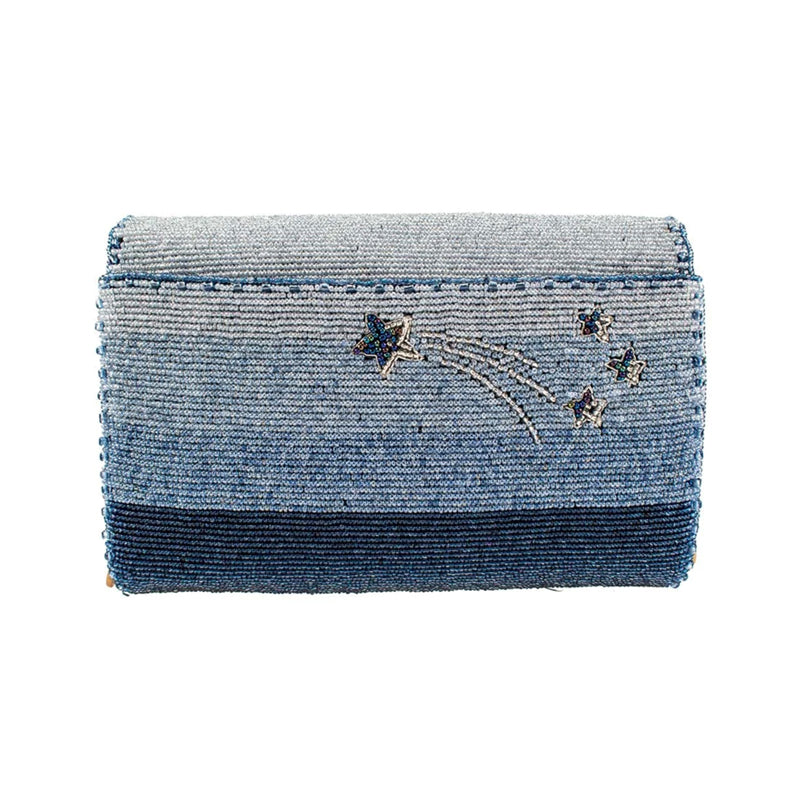 Solar System Beaded Crossbody Bag