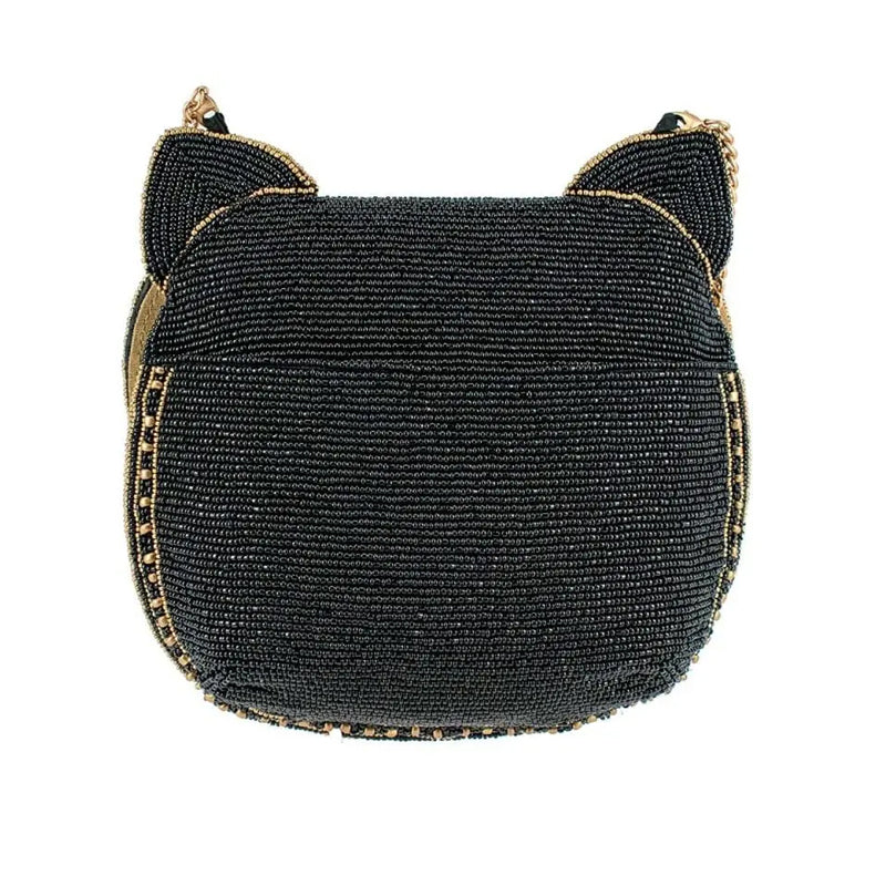 Whiskers Beaded Crossbody Handbag