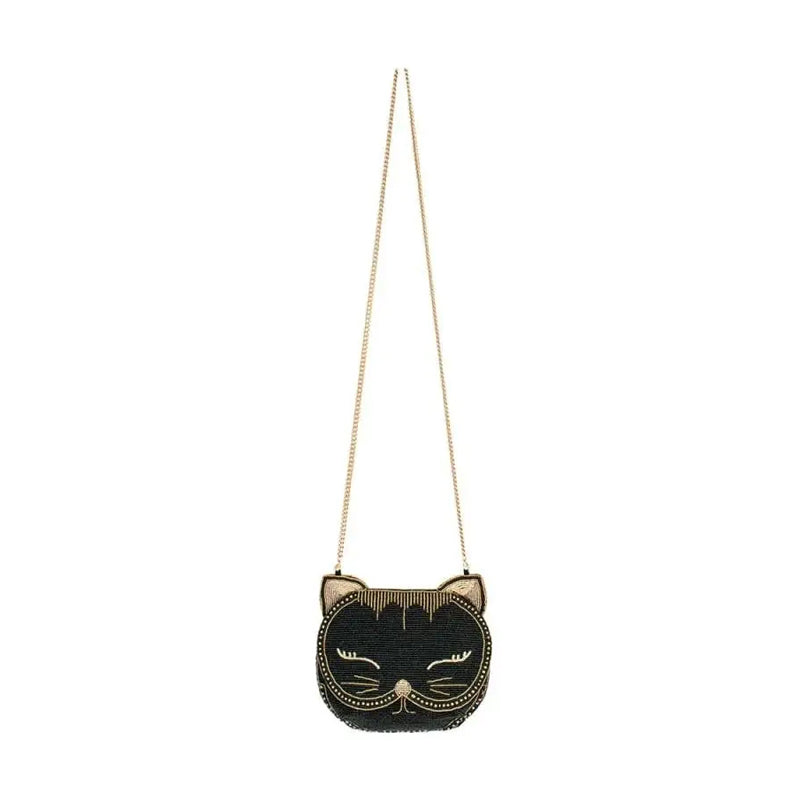 Whiskers Beaded Crossbody Handbag