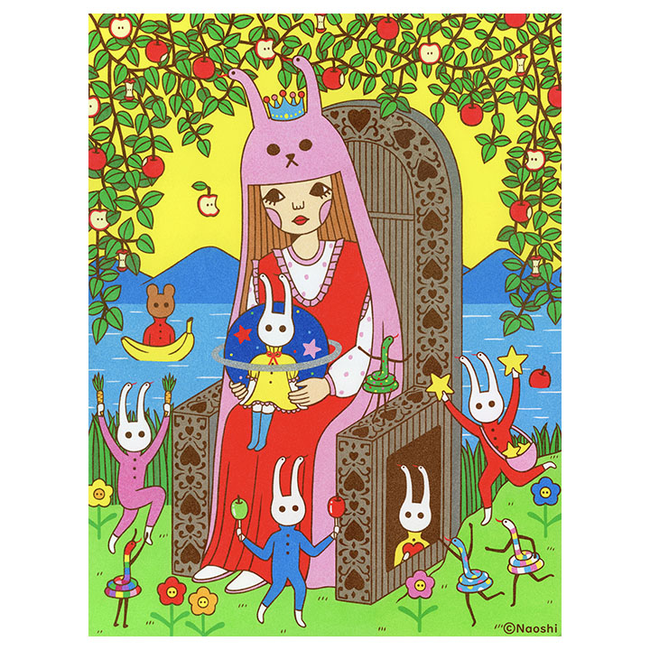 Queen of Pentacles, The Rabbit’s Joyful Orchard