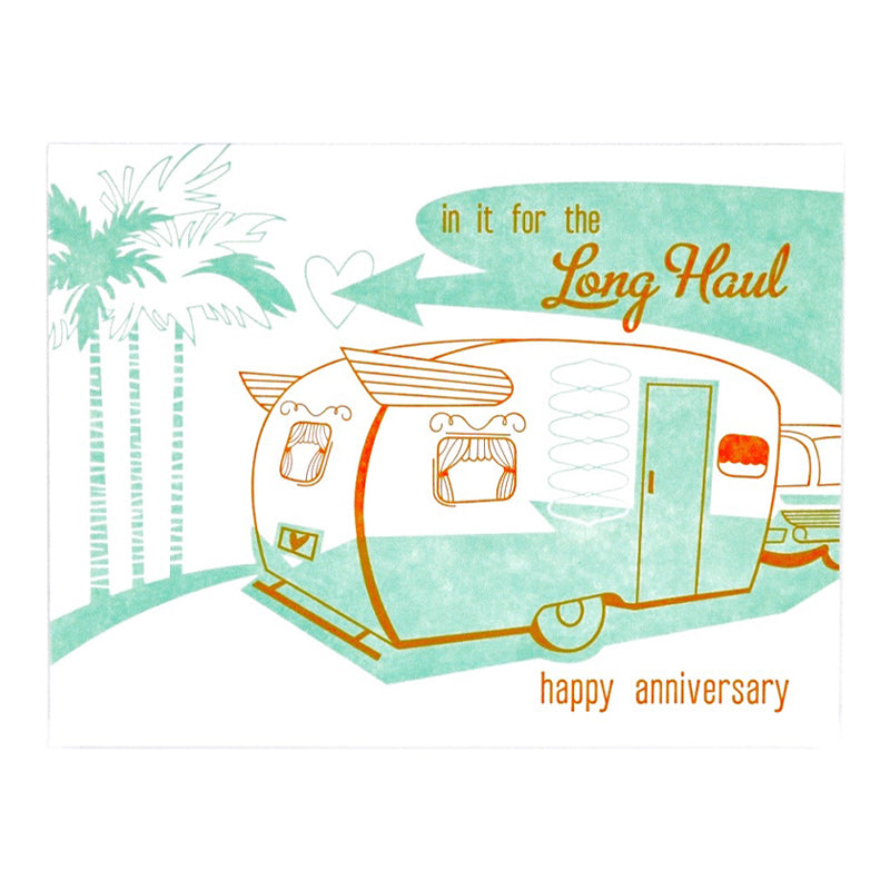 Long Haul Anniversary Card