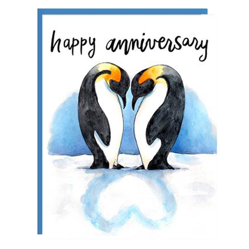 Anniversary Penguins Card