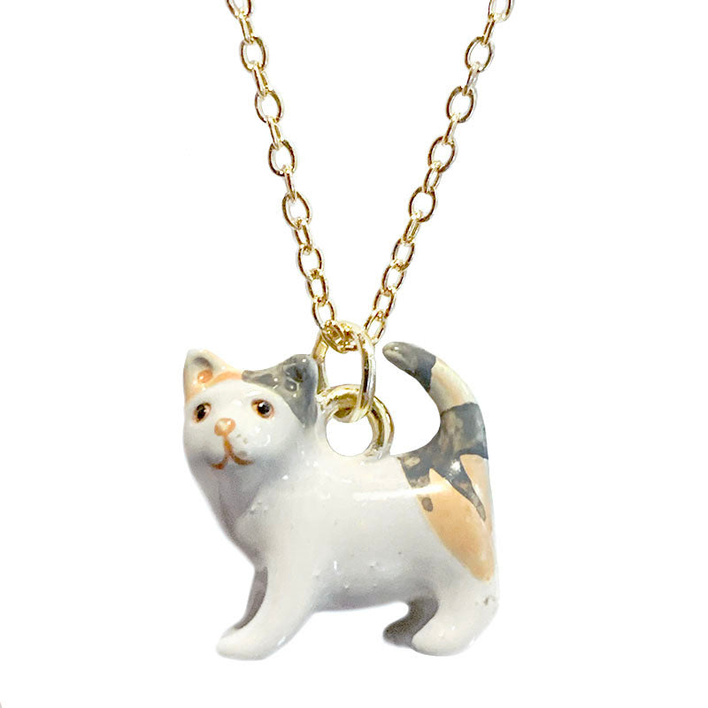 Tiny Doc Pawliday Cat Necklace