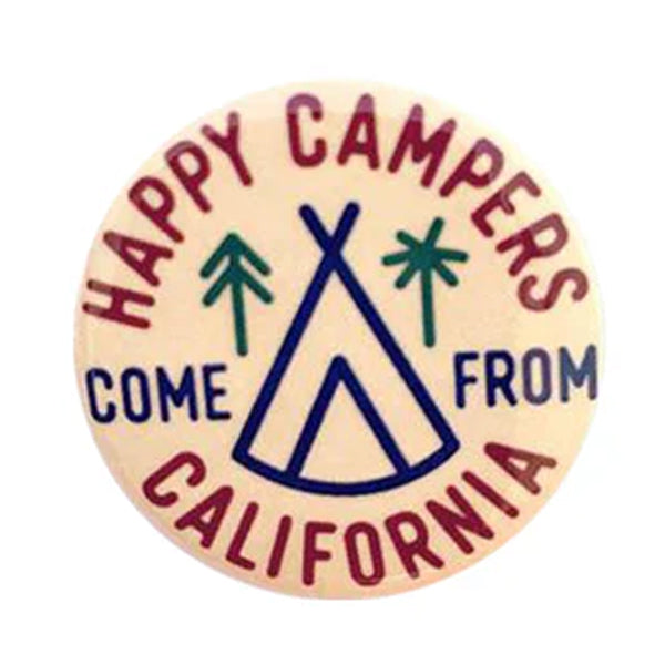Happy Campers Button