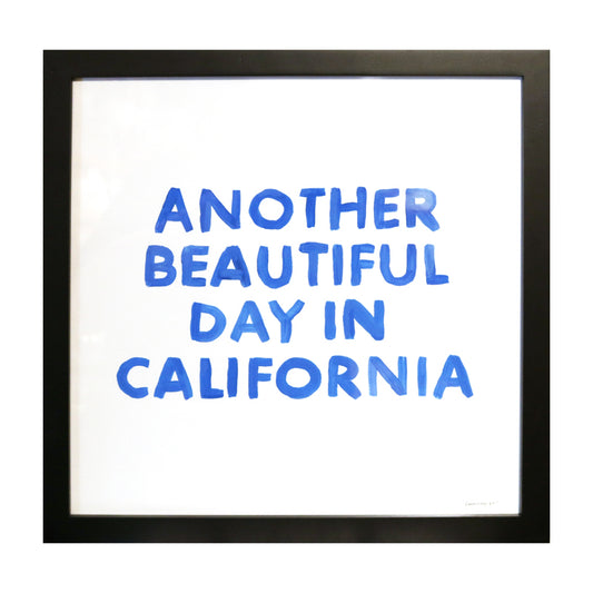 Another Beautiful Day in California, Blue