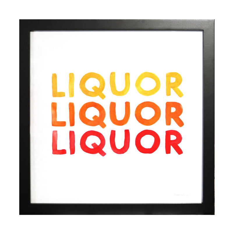 Liquor, Multicolor Orange
