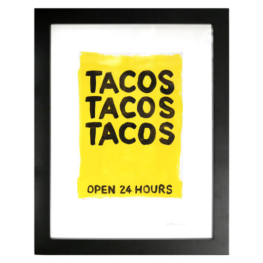 Yellow Tacos Stacked