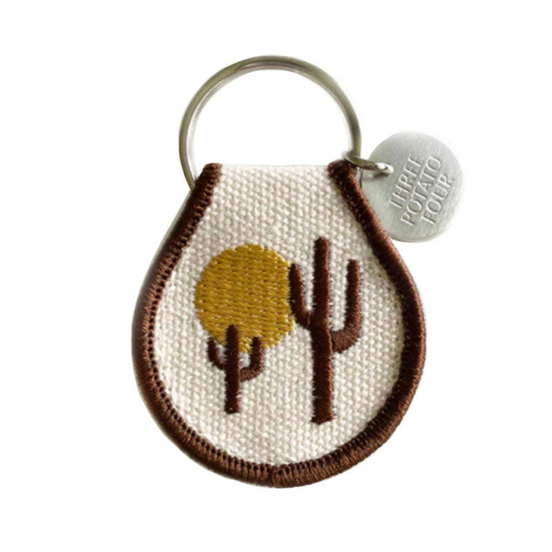 Desert Vibes Patch Keychain
