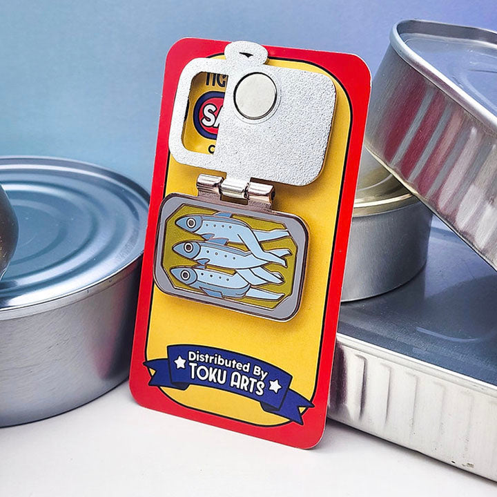 Tightly Packed Sardines Pin