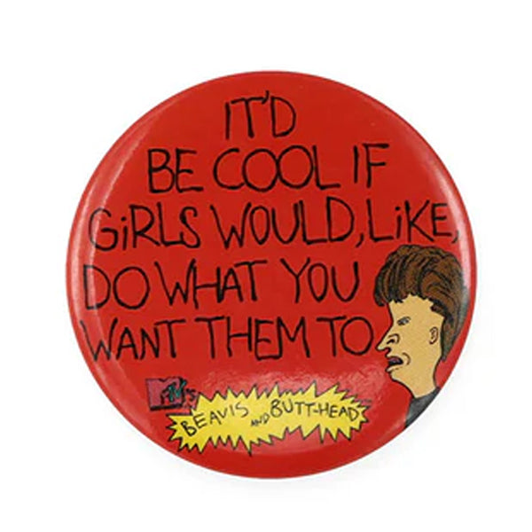 Be Cool Vintage Button
