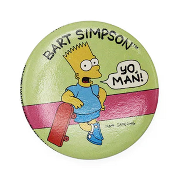 Yo Man Vintage Button