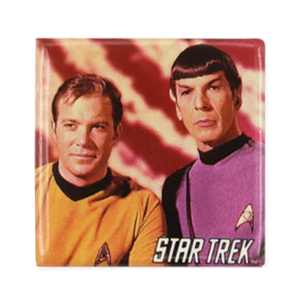 Spock and Kirk Vintage Button