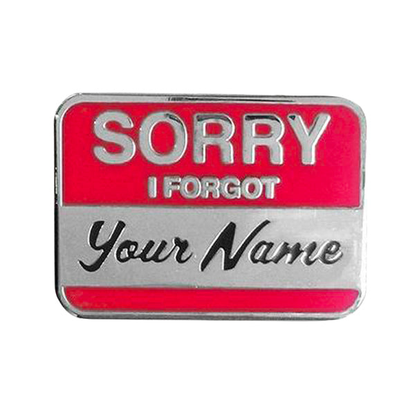 Sorry I Forgot Pin