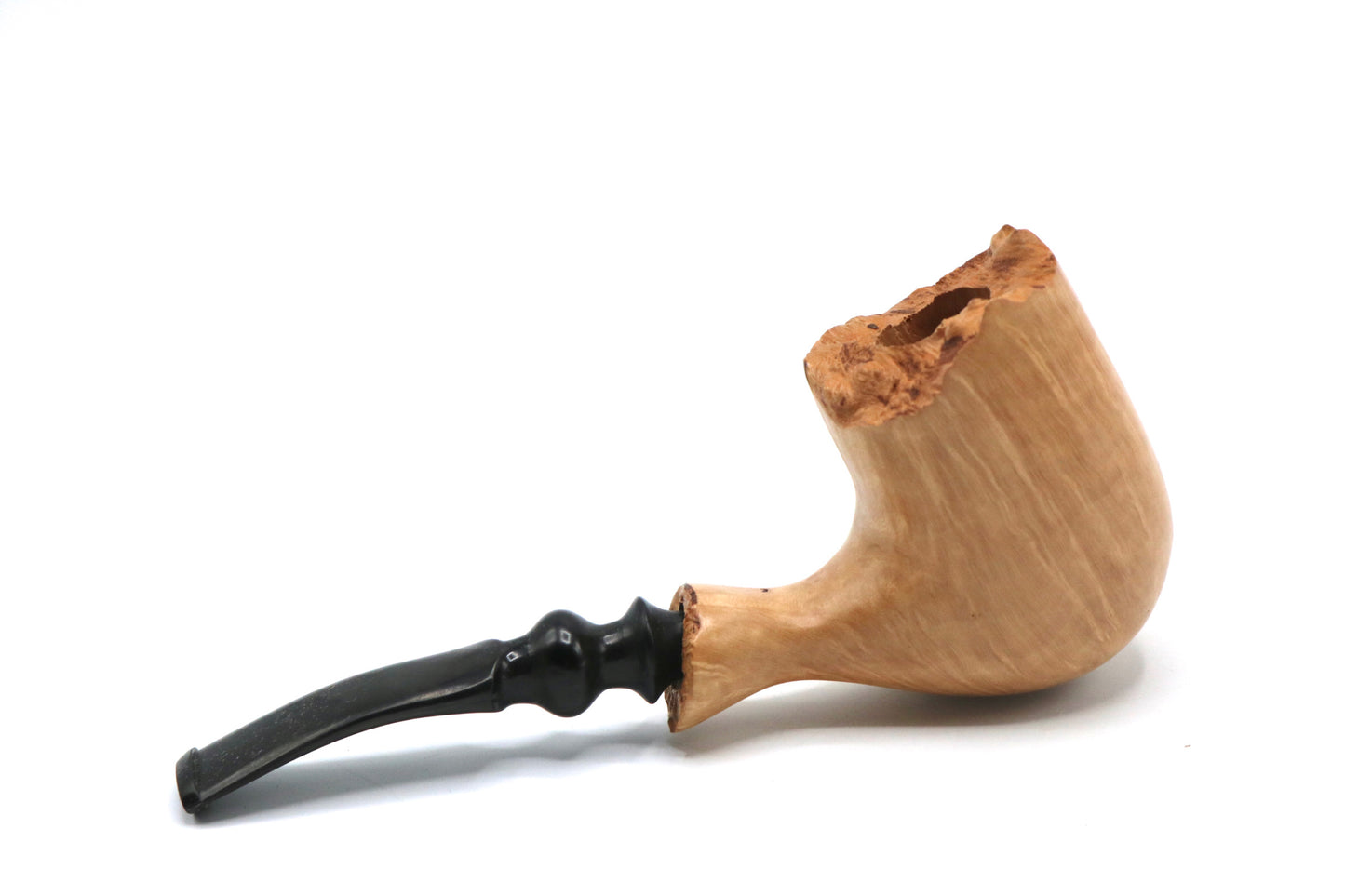 Italian Briarwood Raw Edge Smoking Pipe