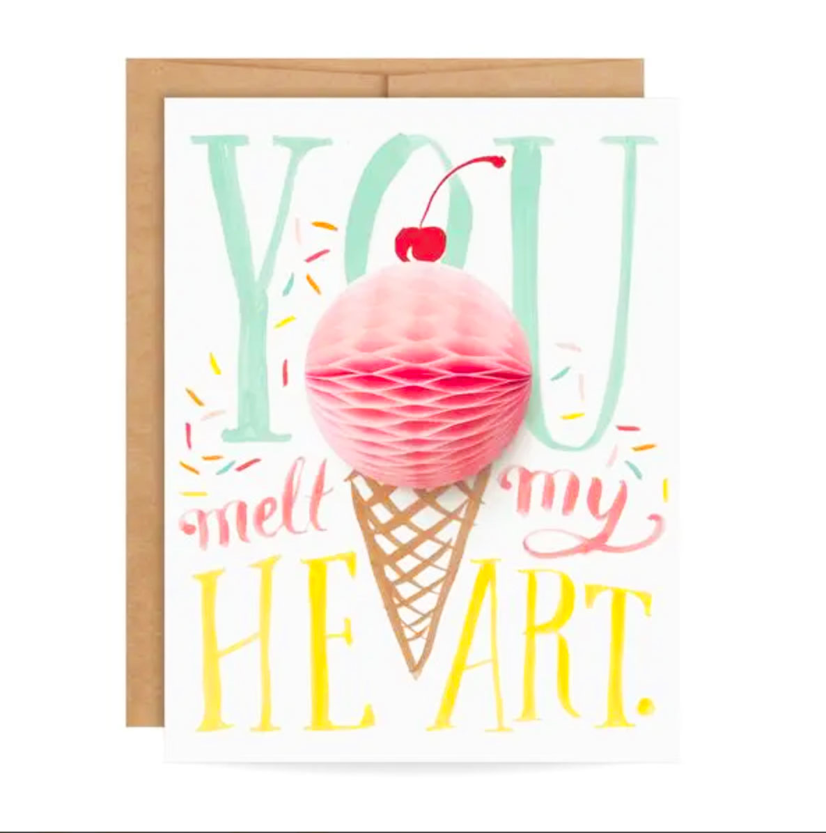 Ice Cream Pop-Up Card