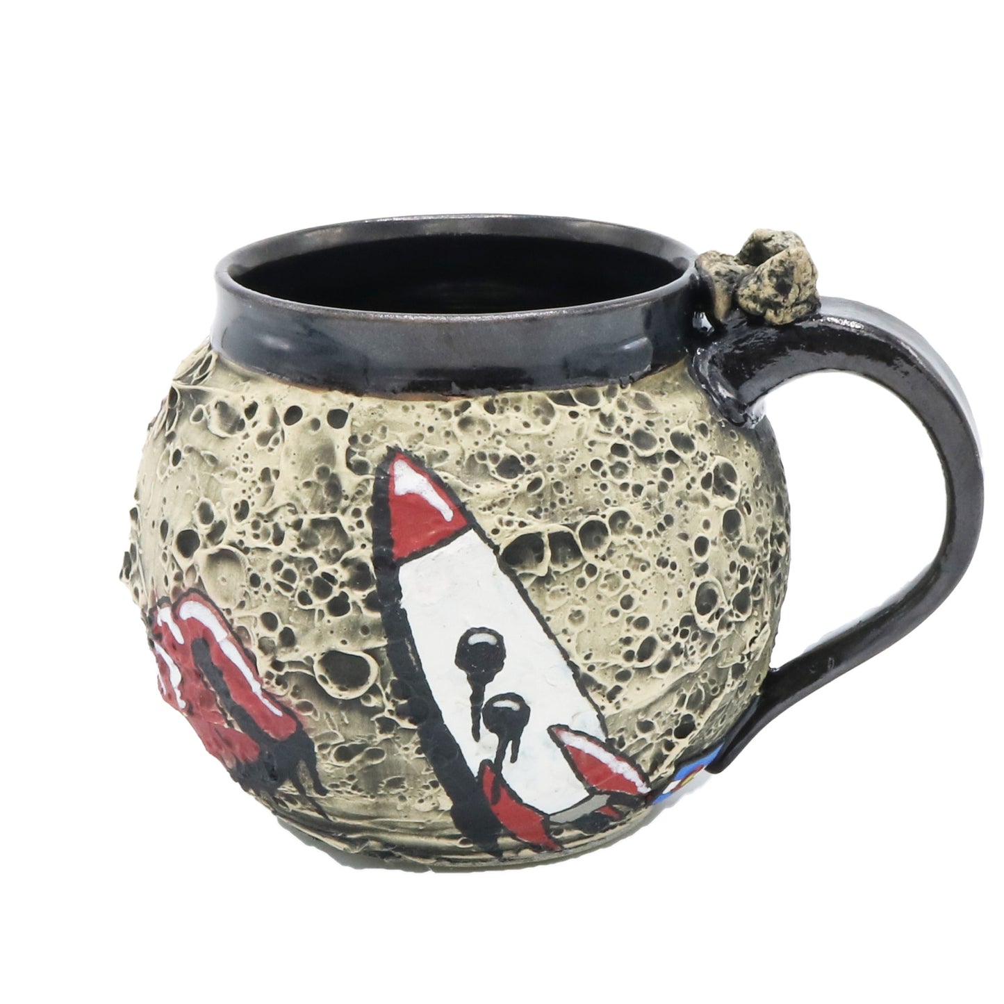 Graffiti Moon Mug - Rocket Man