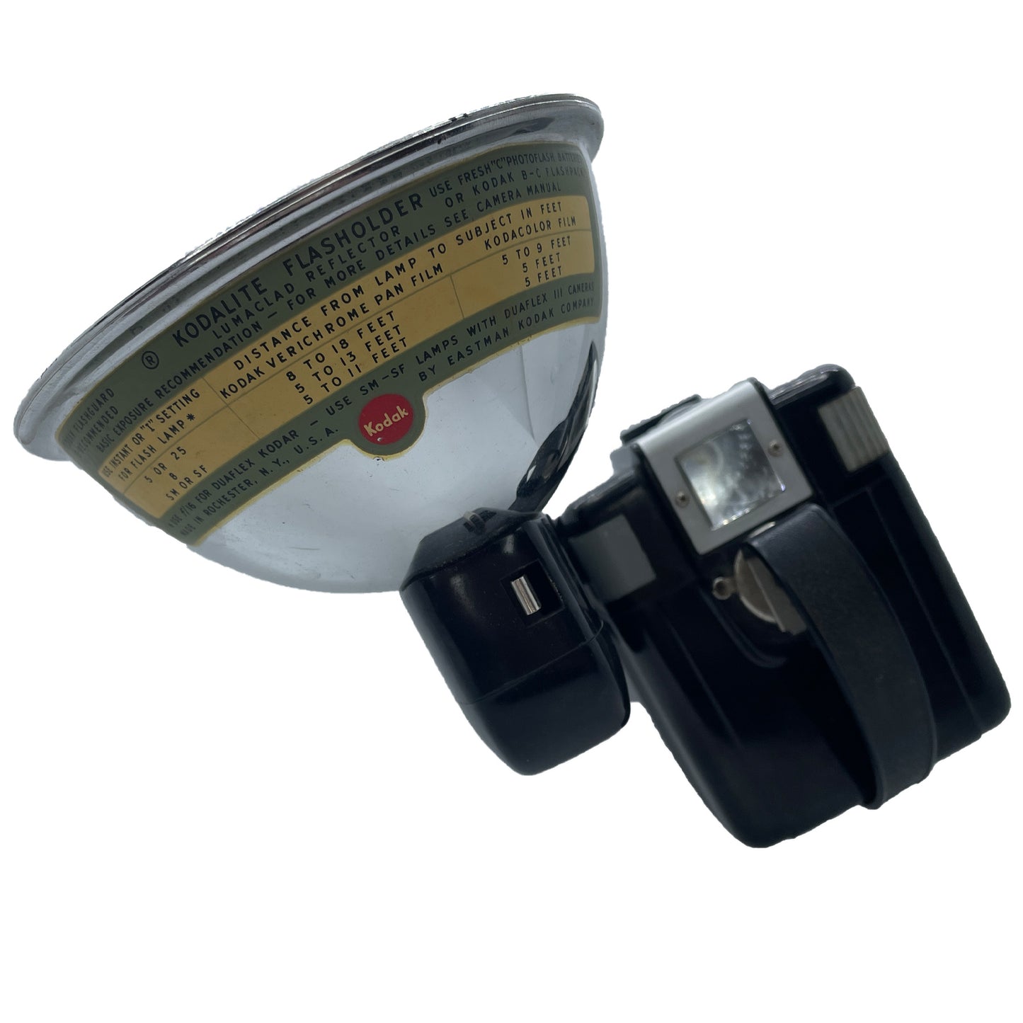 Vintage Kodak Brownie Hawkeye Flash Model with Flash Attachment