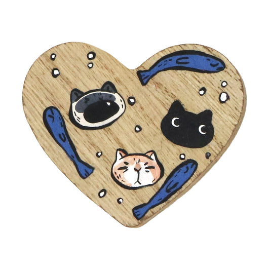 3 Cat 3 Fish Heart