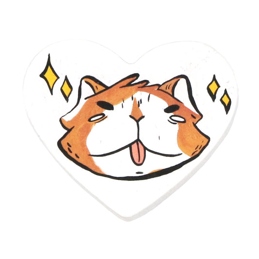 Calico Cat Heart