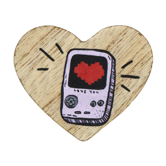 Gameboy Love Heart