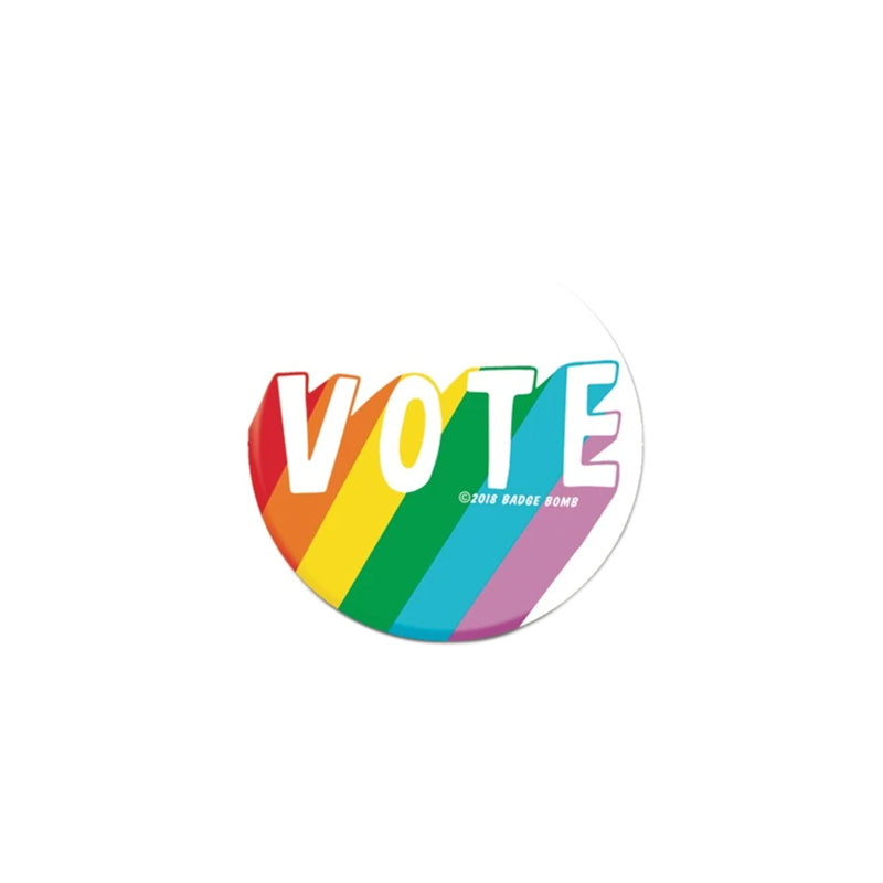 Rainbow Vote Button