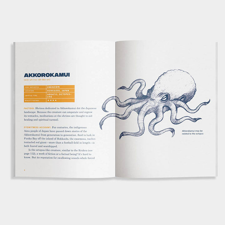 Cryptid Creatures: Field Guide to 50 Fascinating Beasts