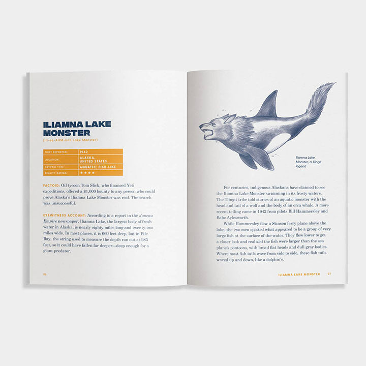 Cryptid Creatures: Field Guide to 50 Fascinating Beasts
