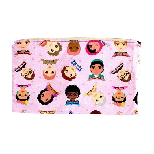 Sheroes Zipper Pouch