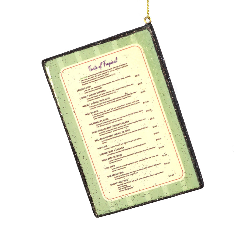 Schitt's Creek Cafe Tropical Menu