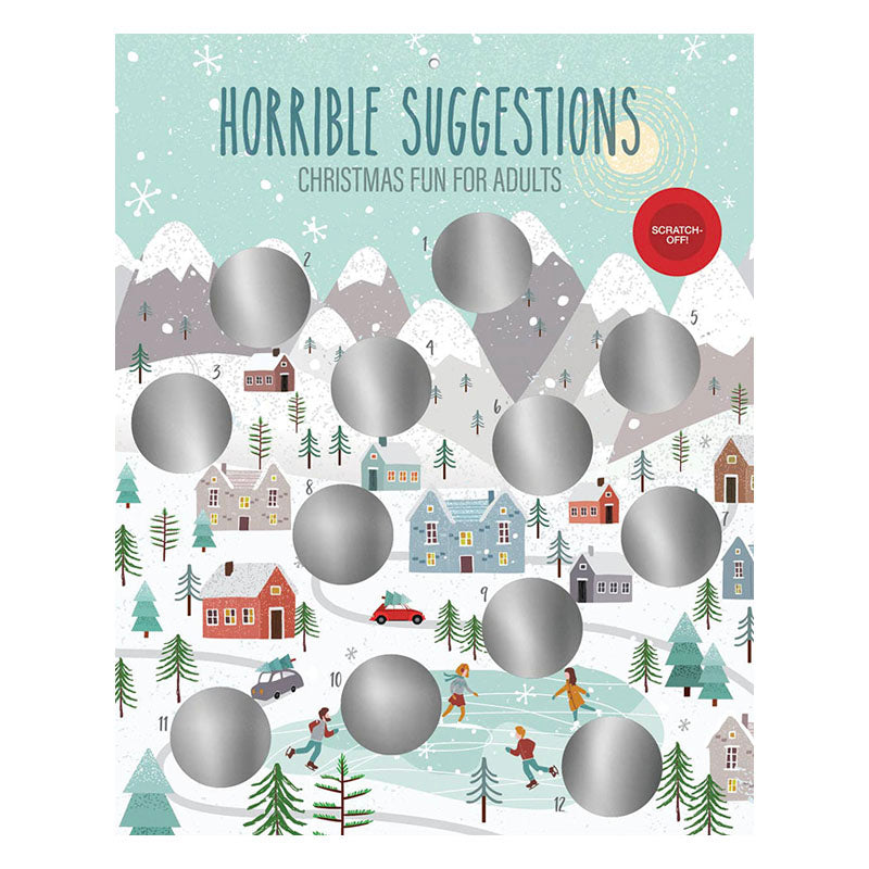Adult Advent Calendar with Horrible Suggestions