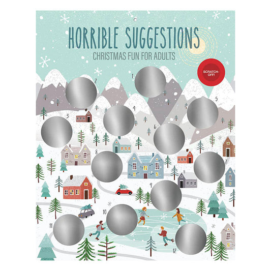 Adult Advent Calendar with Horrible Suggestions