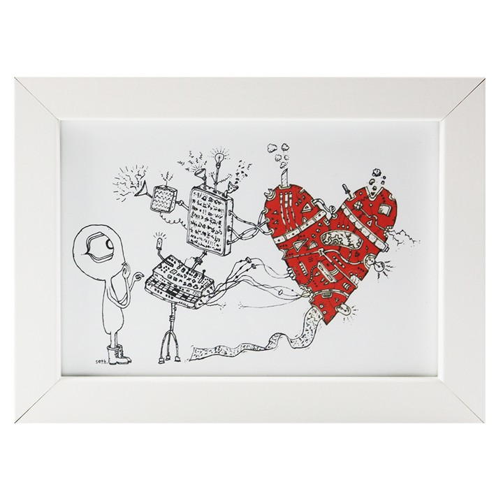 It's Complicated (Framed Print)