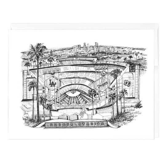 Dodger Stadium Card
