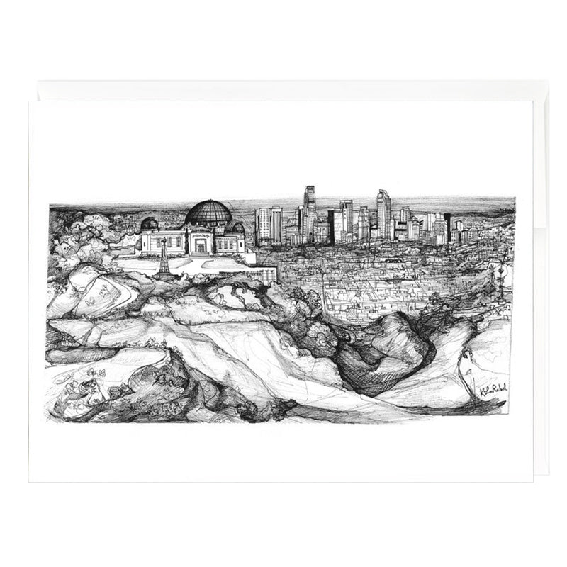 Griffith Observatory Card