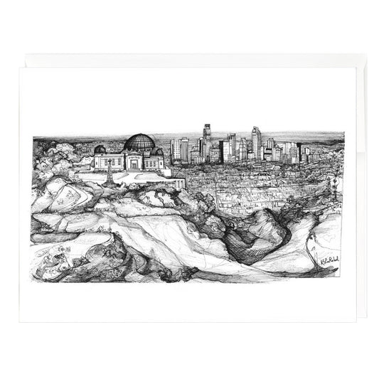 Griffith Observatory Card