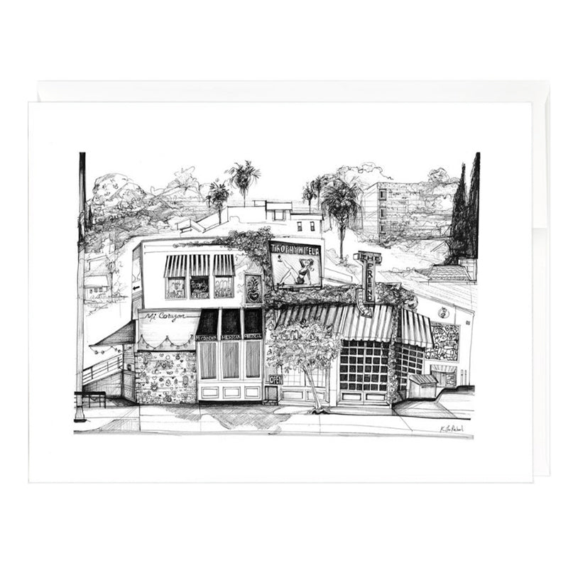 Hyperion Ave, Silverlake Card