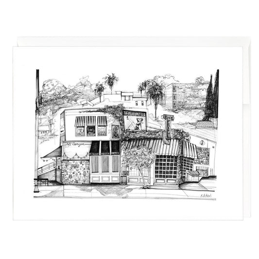 Hyperion Ave, Silverlake Card