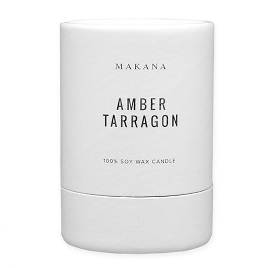 Amber Tarragon Soy Candle