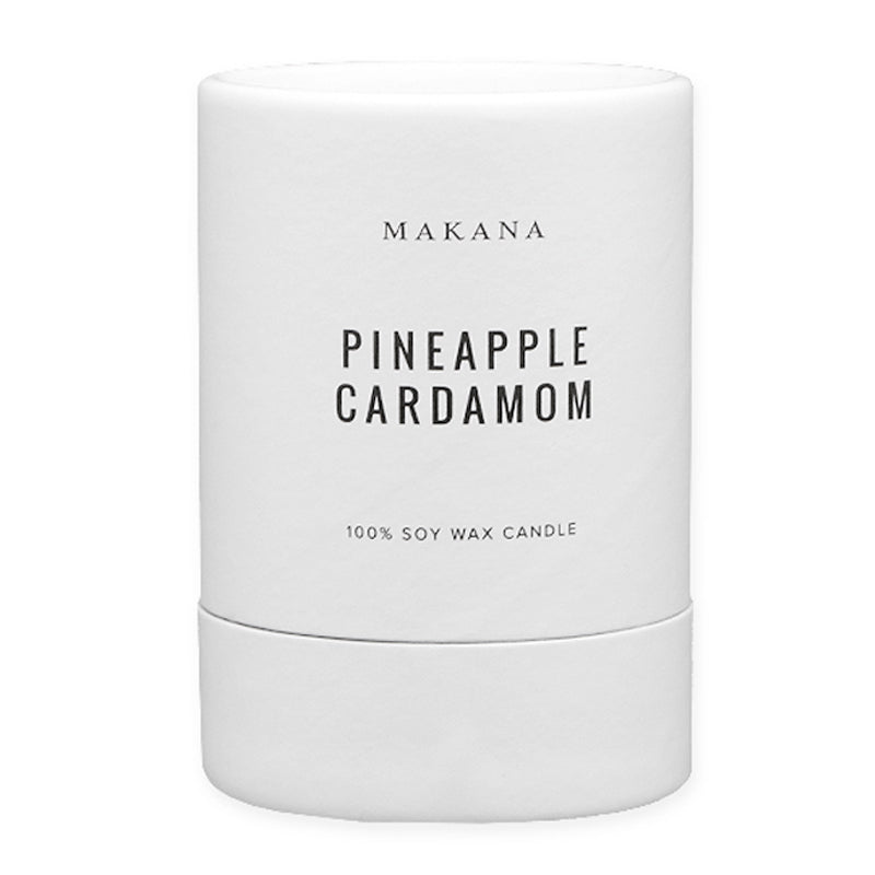 Pineapple Cardamom Soy Candle