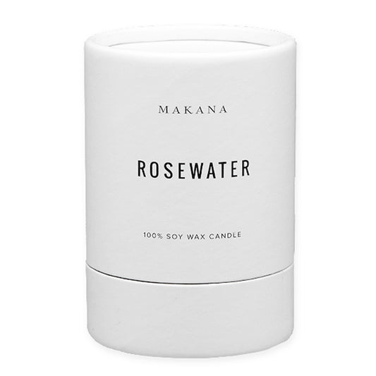 Rosewater Soy Candle