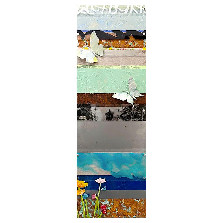 Dodgers Stadium and Butterflies