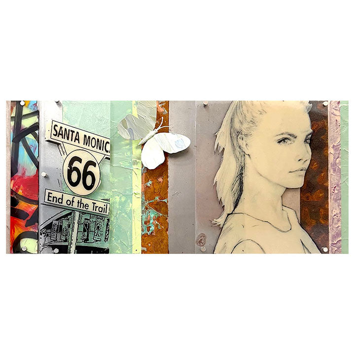 Girl and Route 66