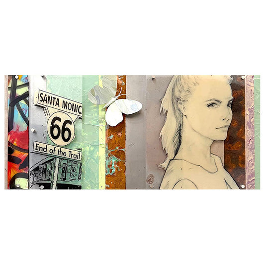 Girl and Route 66