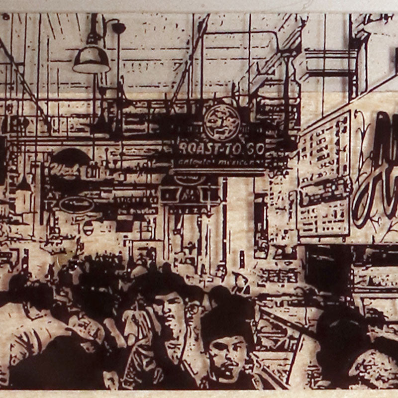 Grand Central Market and Flying Birds